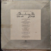 Ghulam Ali - Live Concert Vol 1 (Vinyl)